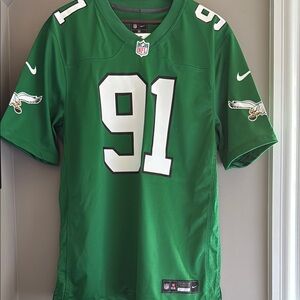 (NEW) Nike Philadelphia Eagles Kelly Green Jersey - Cox